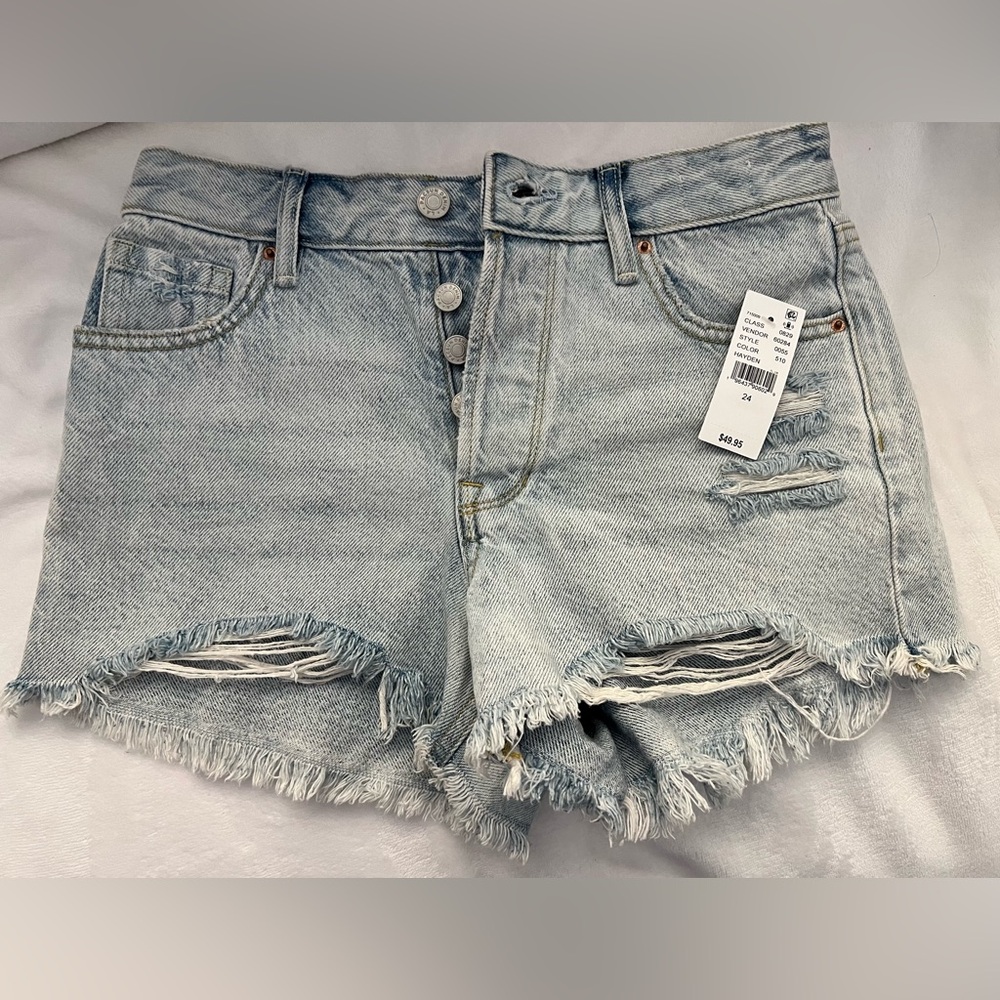 PacSun High Rise Festival Shorts NWT